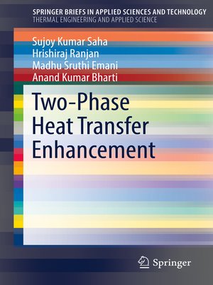 cover image of Two-Phase Heat Transfer Enhancement